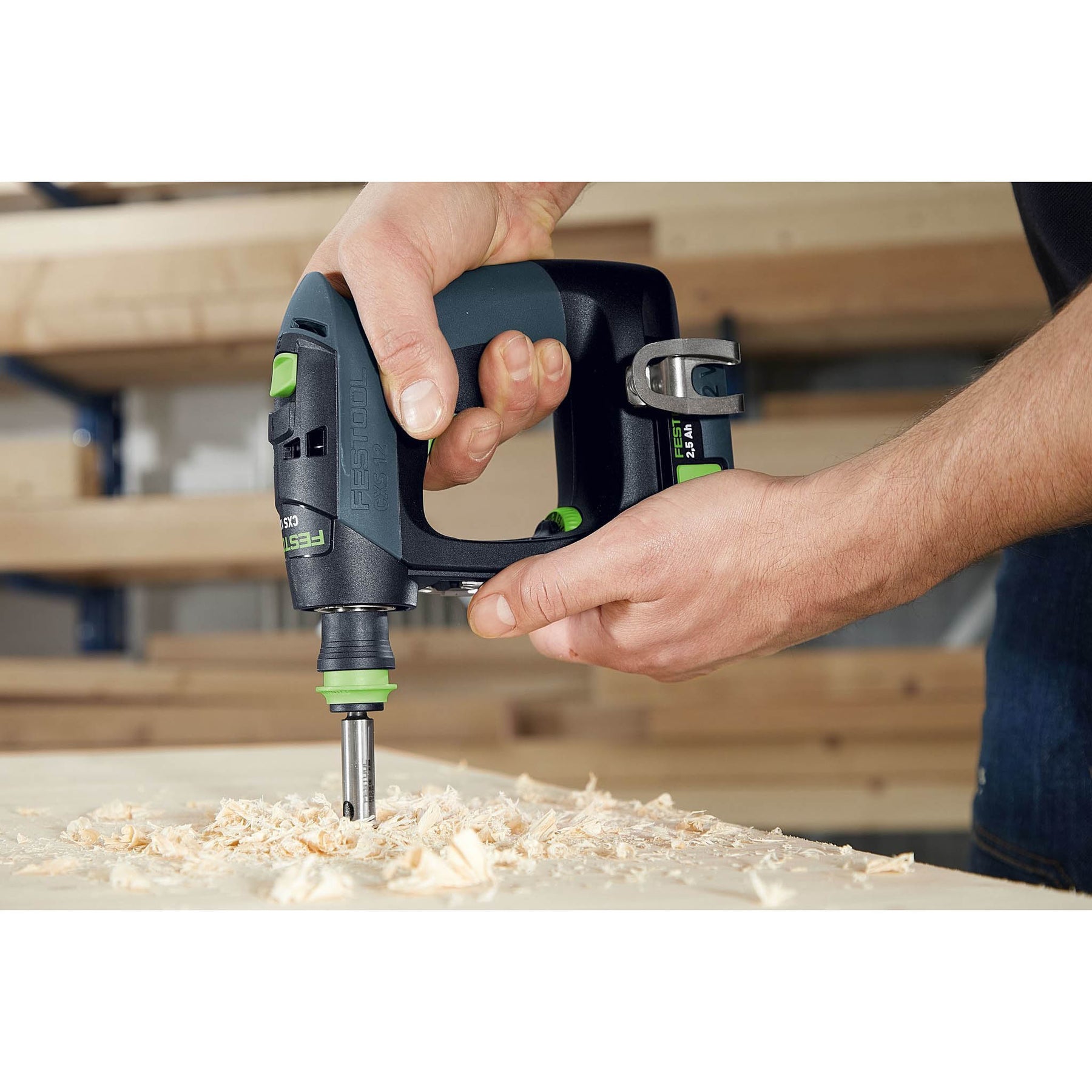 Festool Cordless Drill CXS 12 2,5-Set