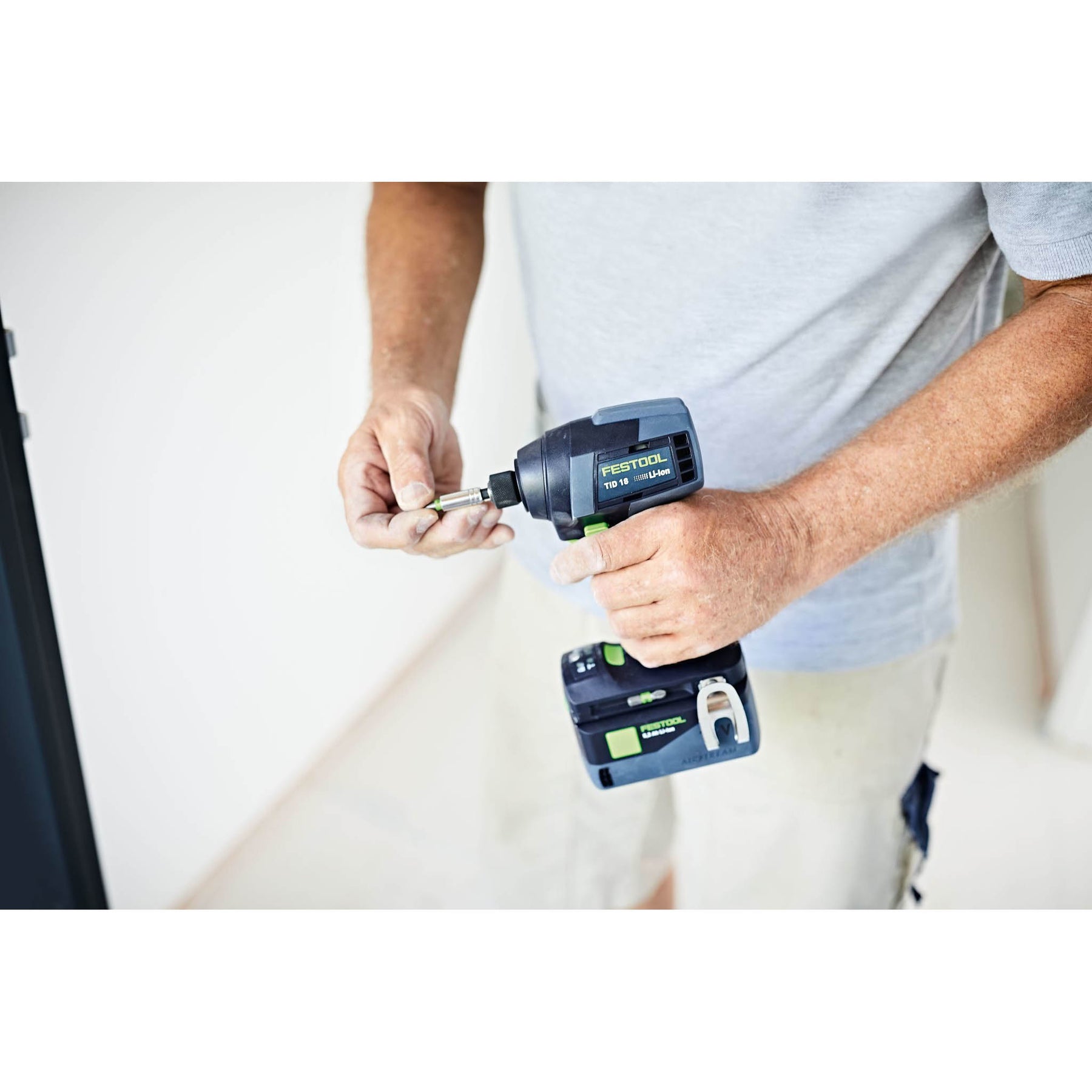 Festool Impact Driver and Drill Set TID 18 Basic-Set T18