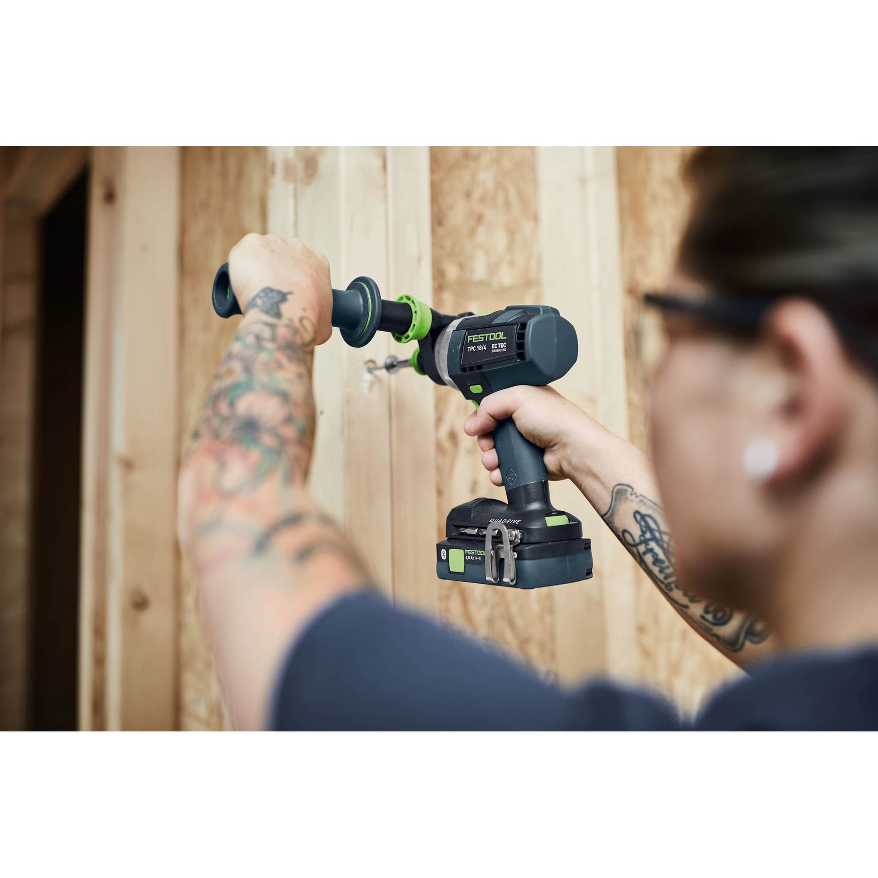 Festool Cordless Drill QUADRIVE TPC 18/4-Basic