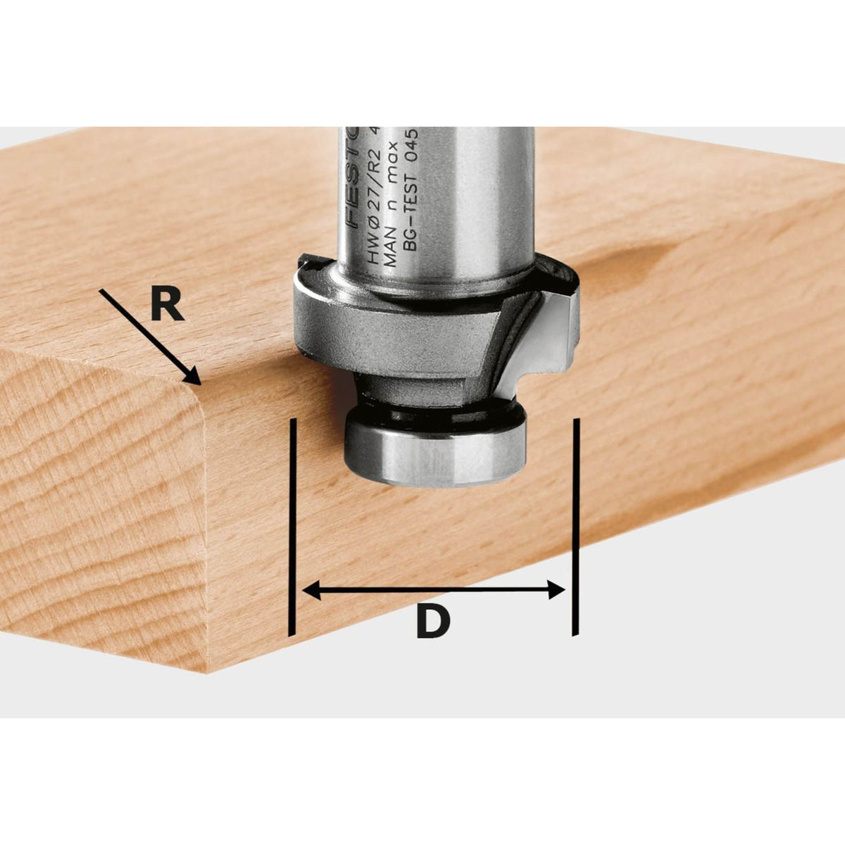 Festool Roundover Bit HW R2-OFK 500