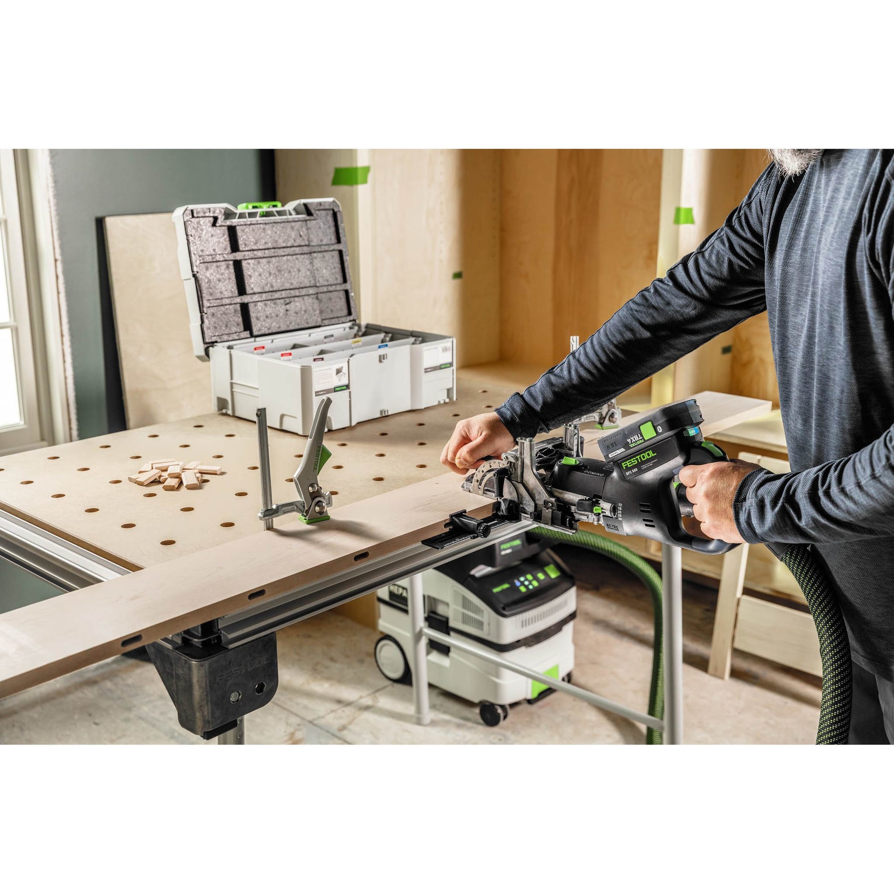 Festool Cordless DOMINO Joiner DOMINO DFC 500 E-Basic