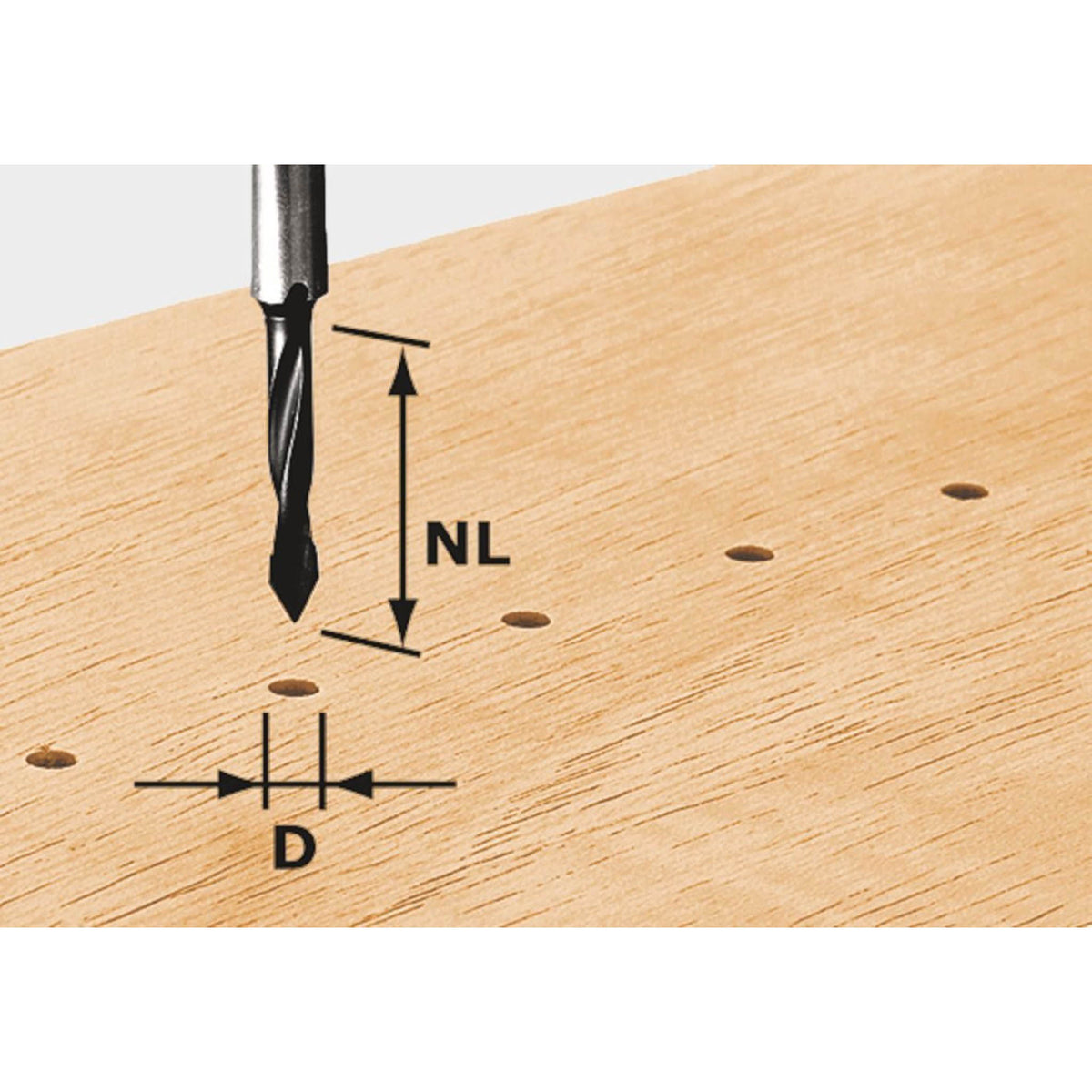 Festool Dowel Drill Bit HW S8 D5/30