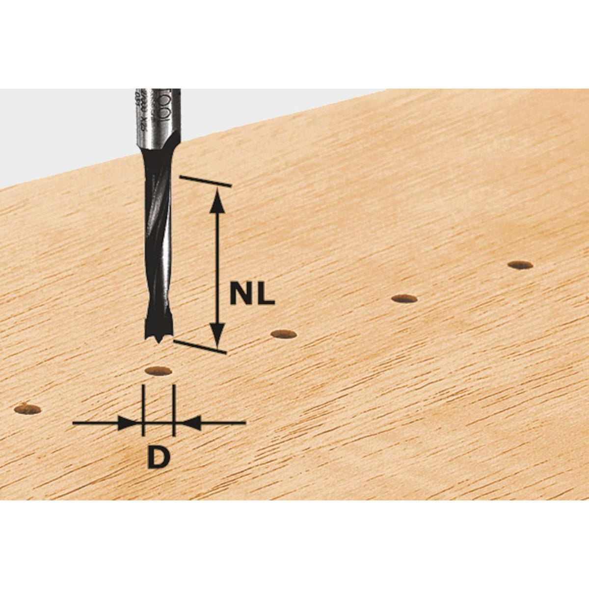 Festool Dowel Drill Bit HW D3/16