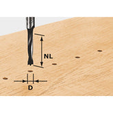 Festool Dowel Drill Bit HW D3/16