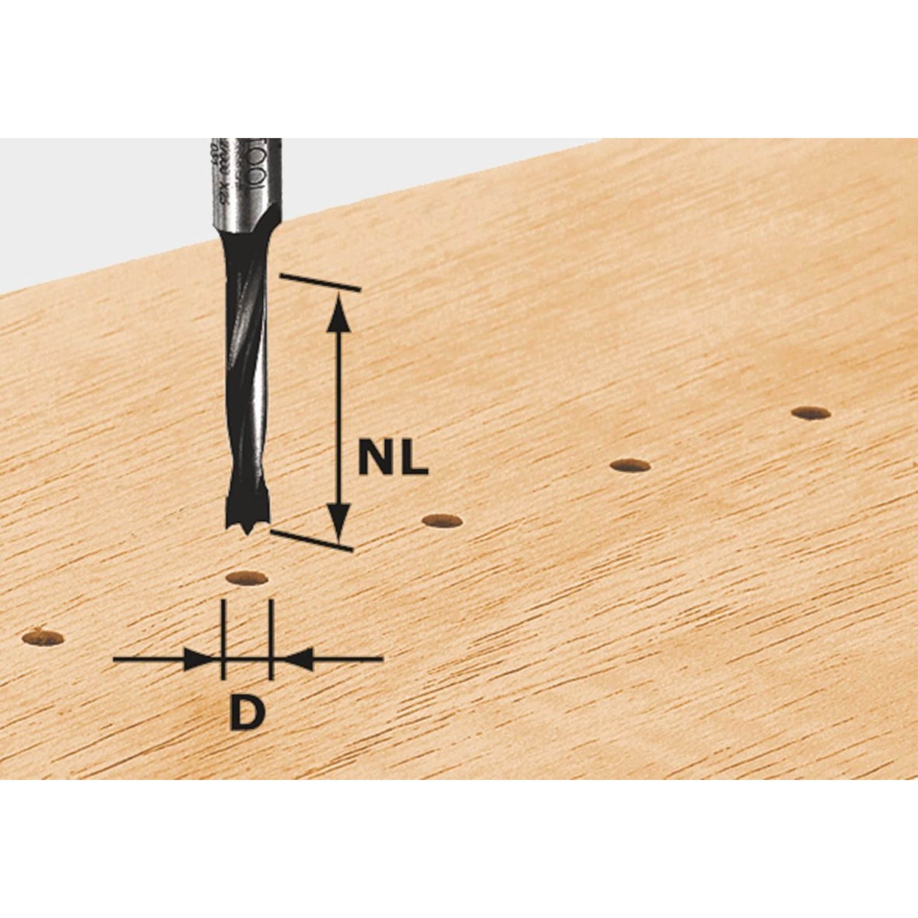 Festool Dowel Drill Bit HW D3/16