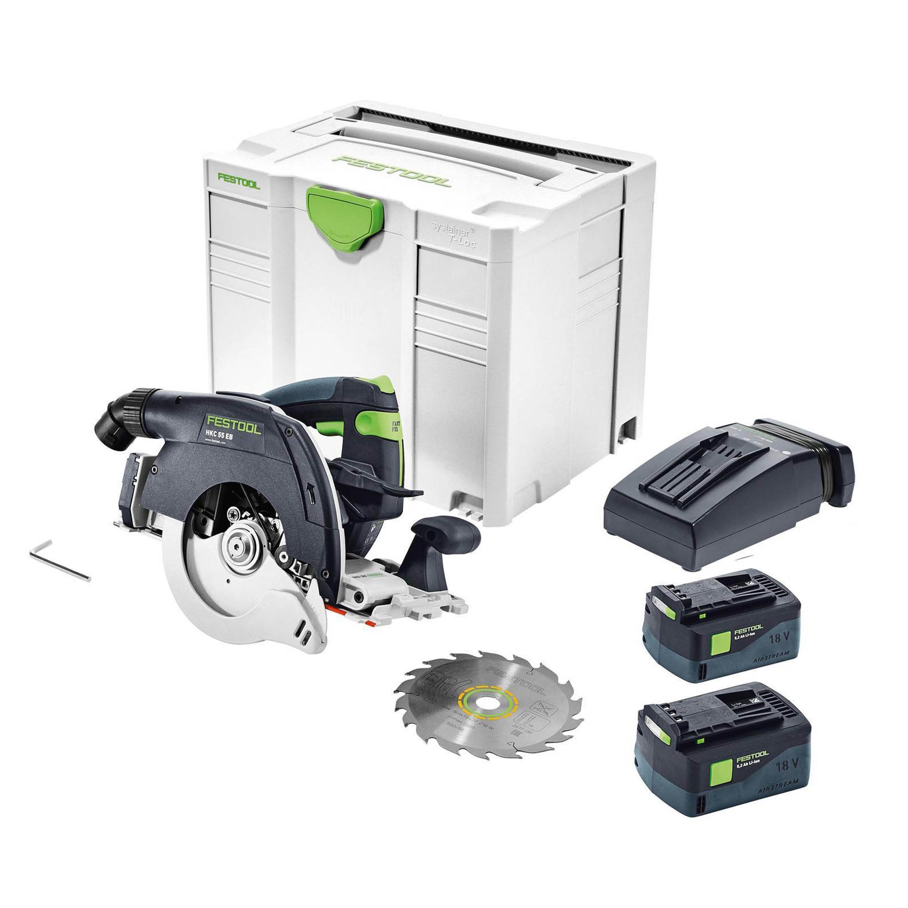 Festool Track Saw HKC 55 5,0 EBI-F-Plus