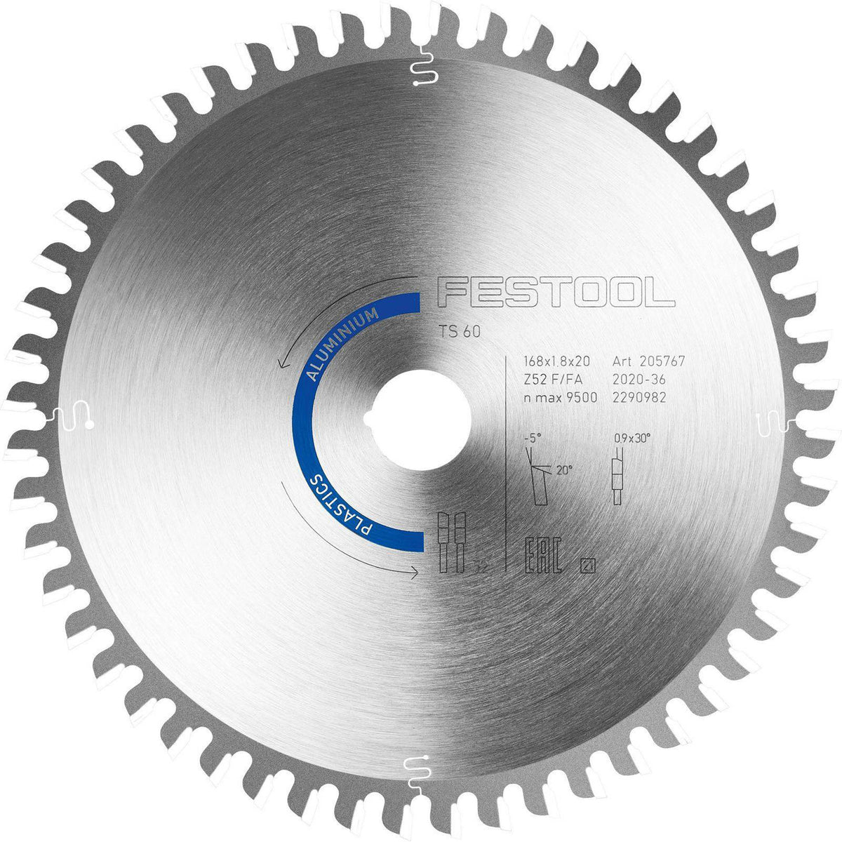 Festool Saw Blade ALUMINUM/PLASTICS