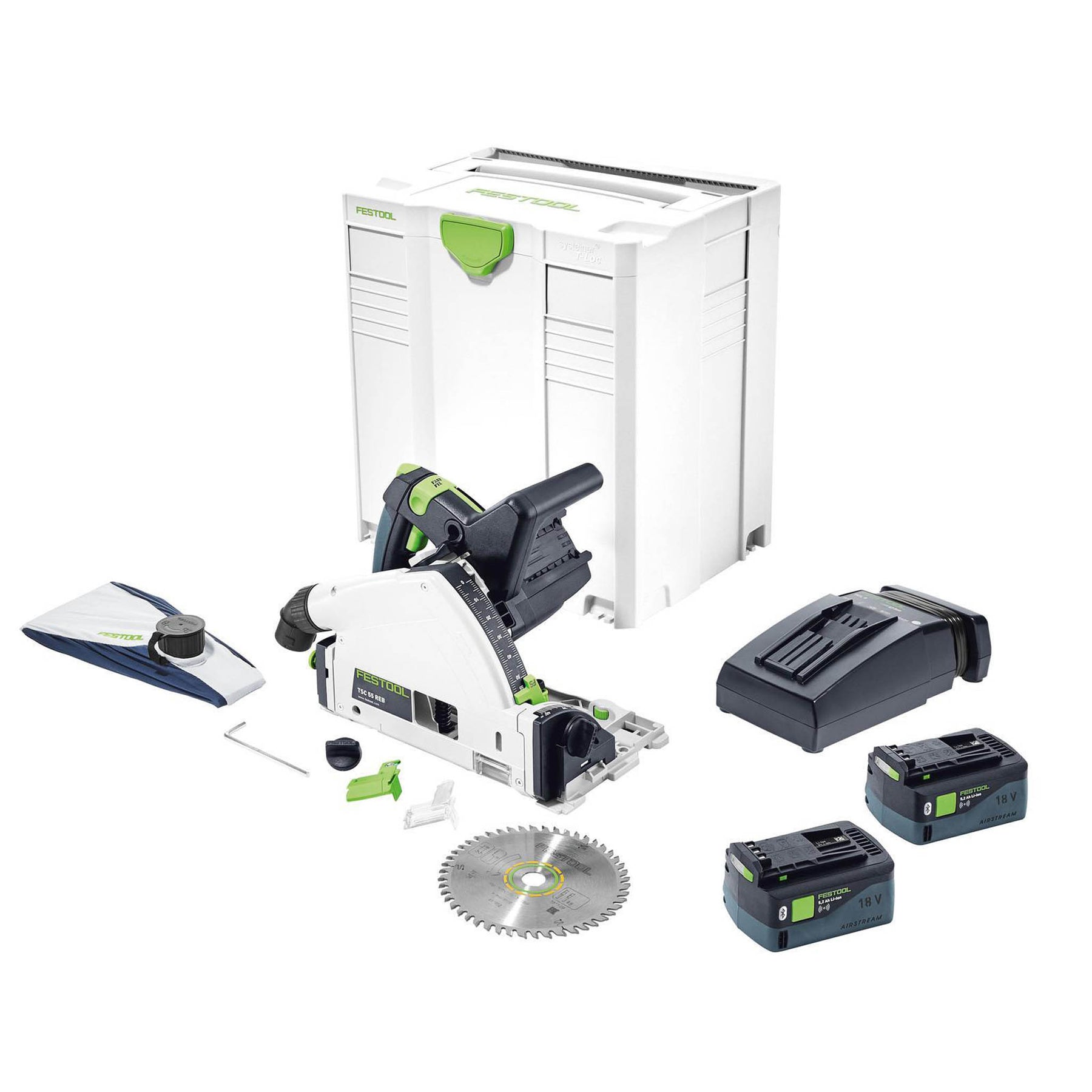Festool Track Saw HKC 55 5,0 EBI-F-Plus