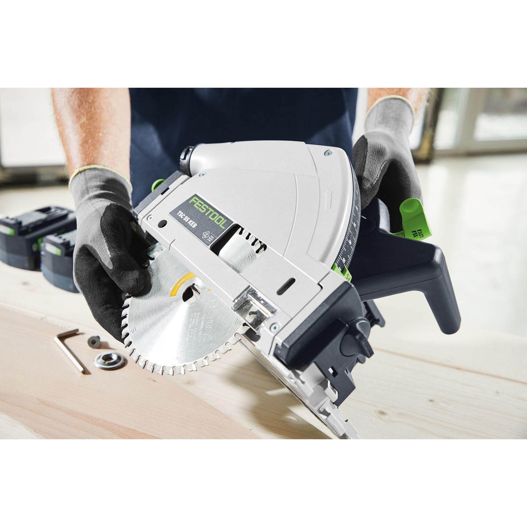 Festool Cordless Track Saw TSC 55 5,0 KEBI-F-Plus
