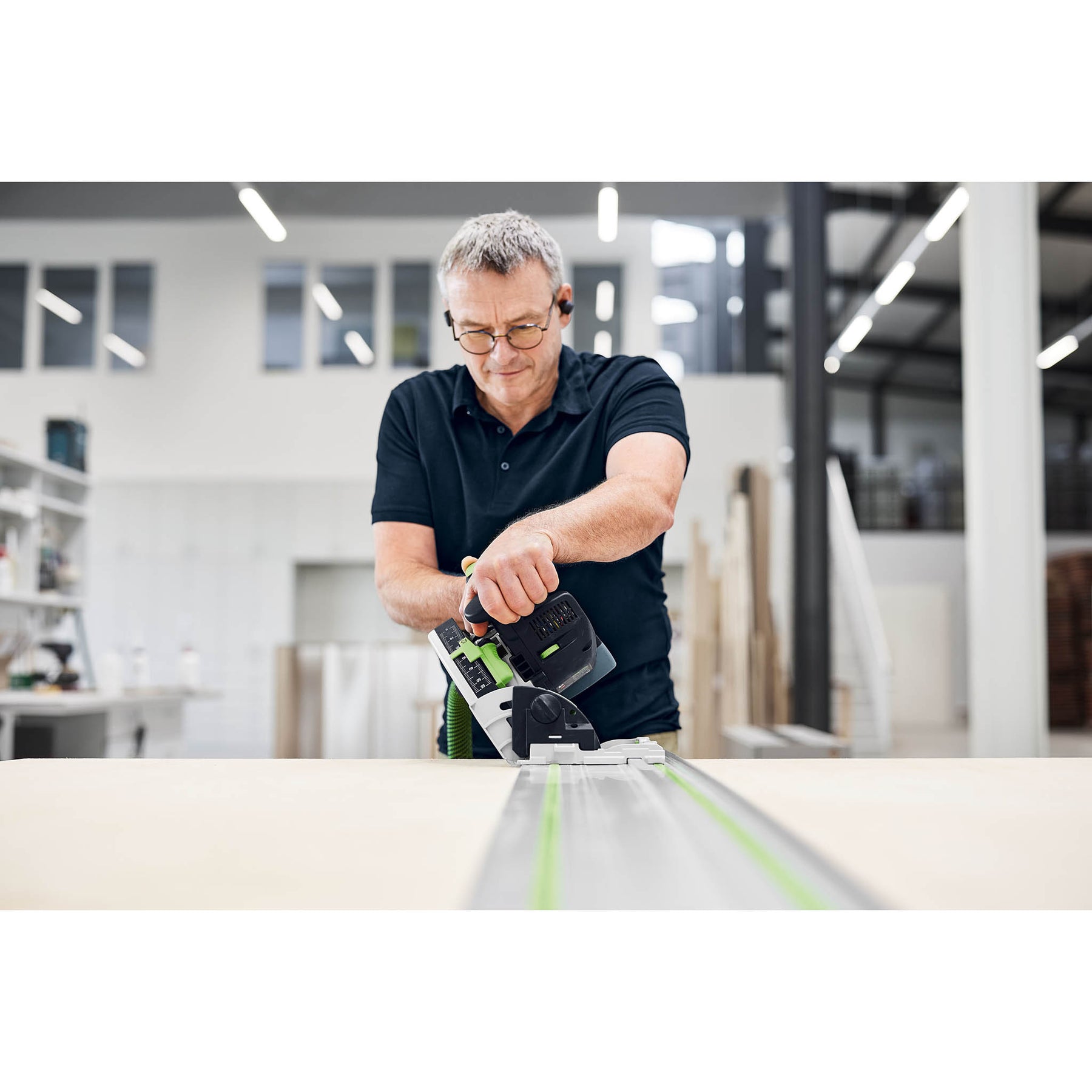 Festool Cordless Track Saw TSC 55 KSEB-Basic