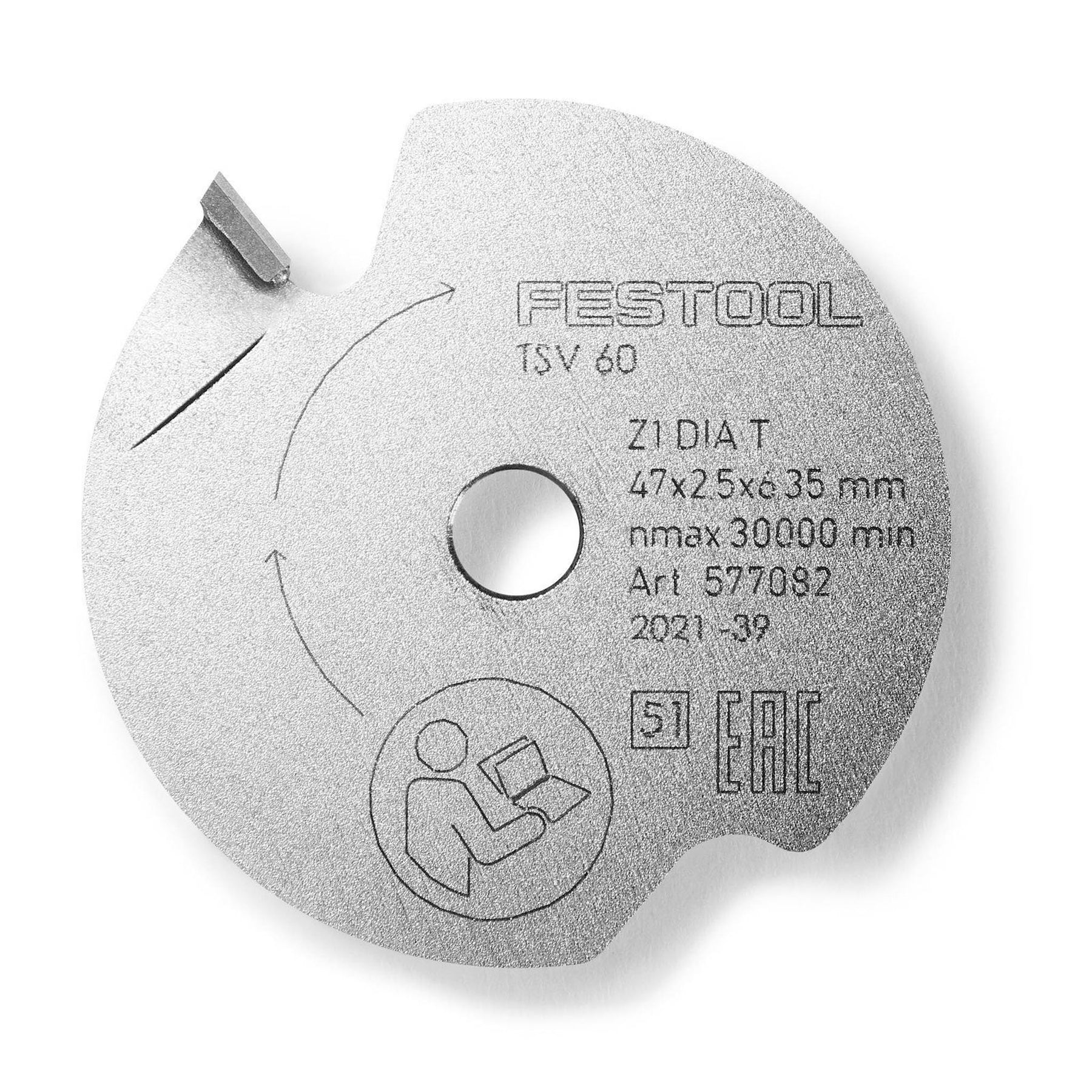 Festool Scoring Saw Blade Universal DIA 47x2,5x6,35 T1