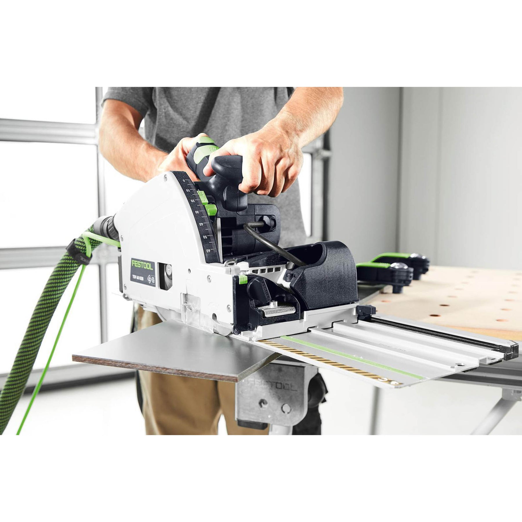 Festool Plunge-Cut Saw with Scoring Function TSV 60 KEB-F-Plus