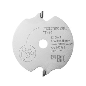 Festool Scoring Saw Blade WOOD FINE CUT SPECIAL DIA 47x2,5x6,35 T2