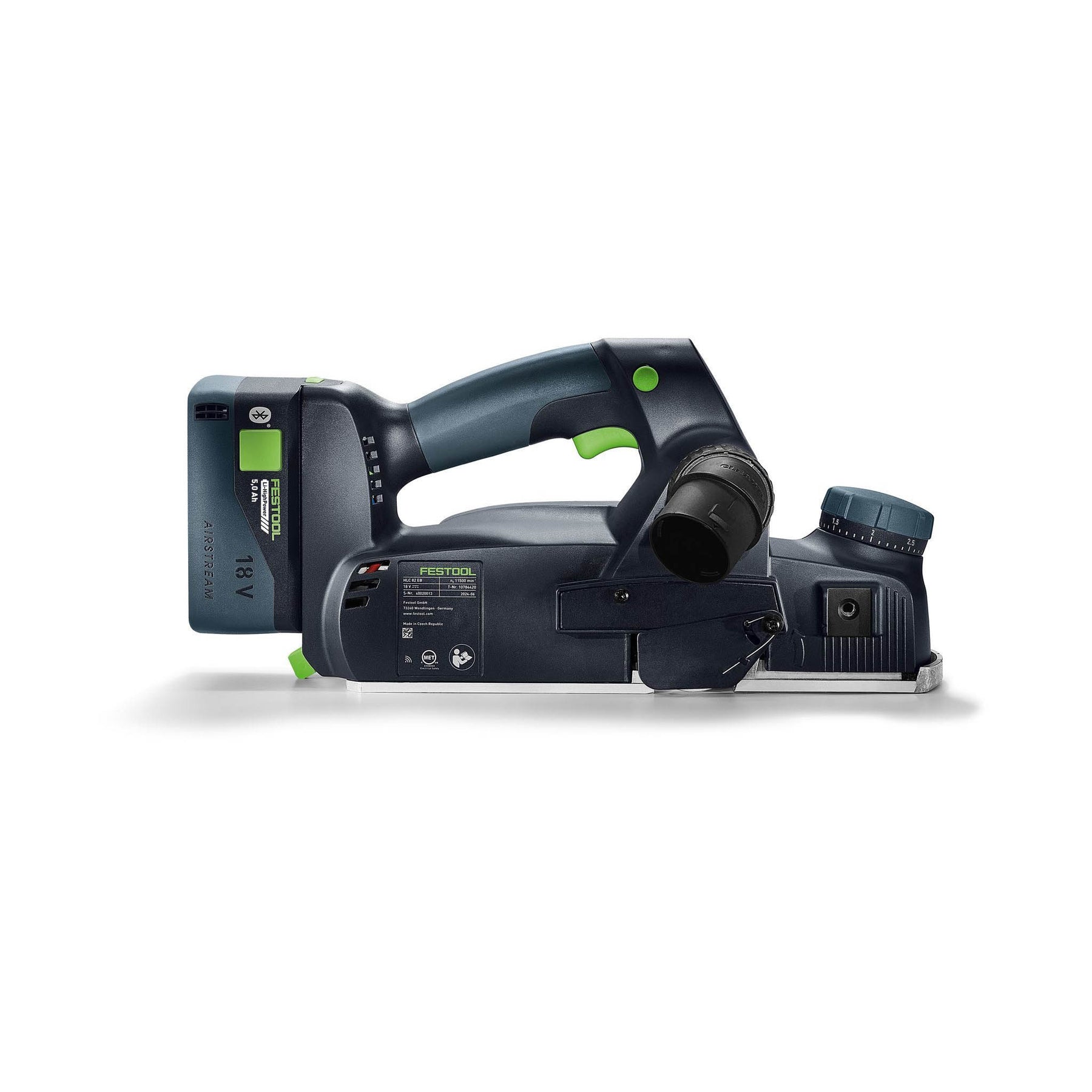 Festool Cordless Planer HLC 82 EB-F-Basic