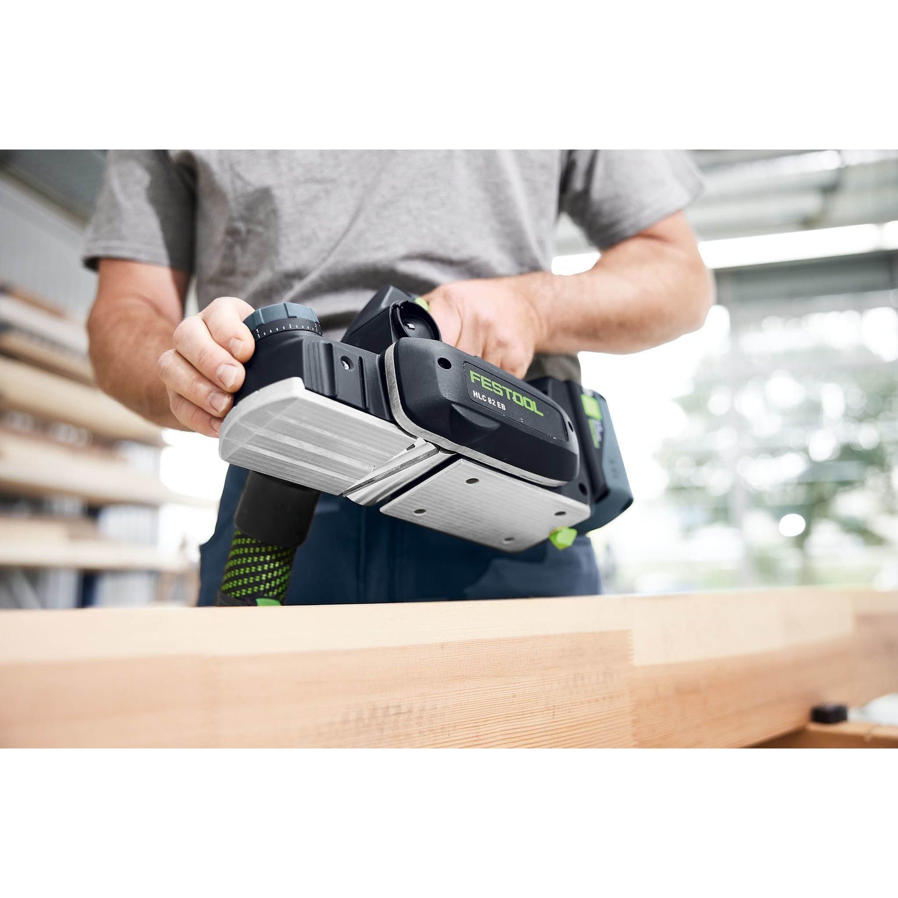 Festool Cordless Planer HLC 82 EB-F-Basic