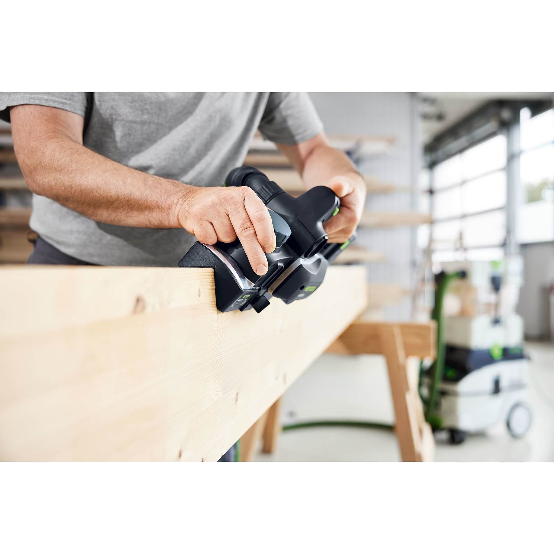 Festool Cordless Planer HLC 82 EB-F-Basic