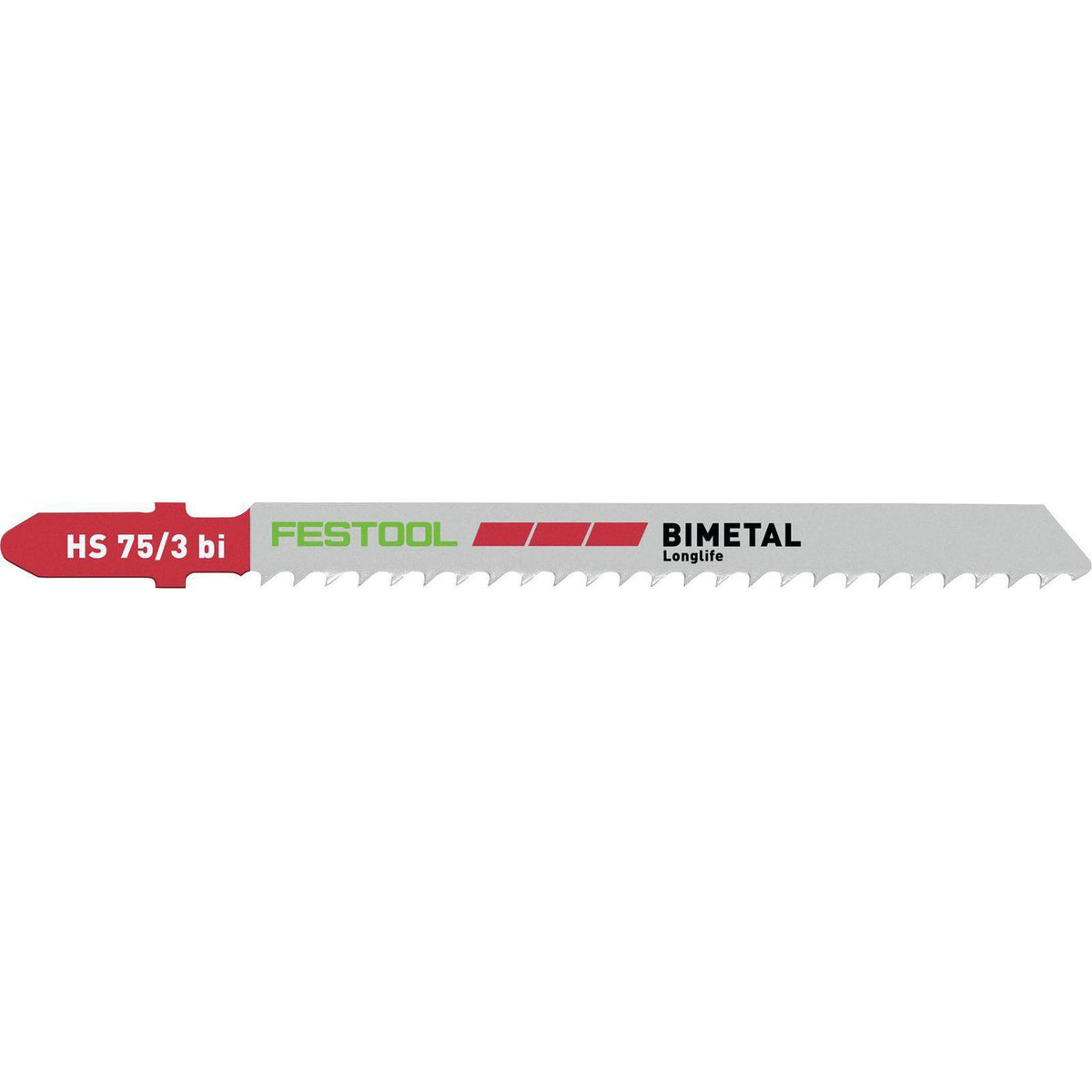 Festool Jigsaw Blade PLASTICS SOLID MATERIAL HS 75/3 BI/5