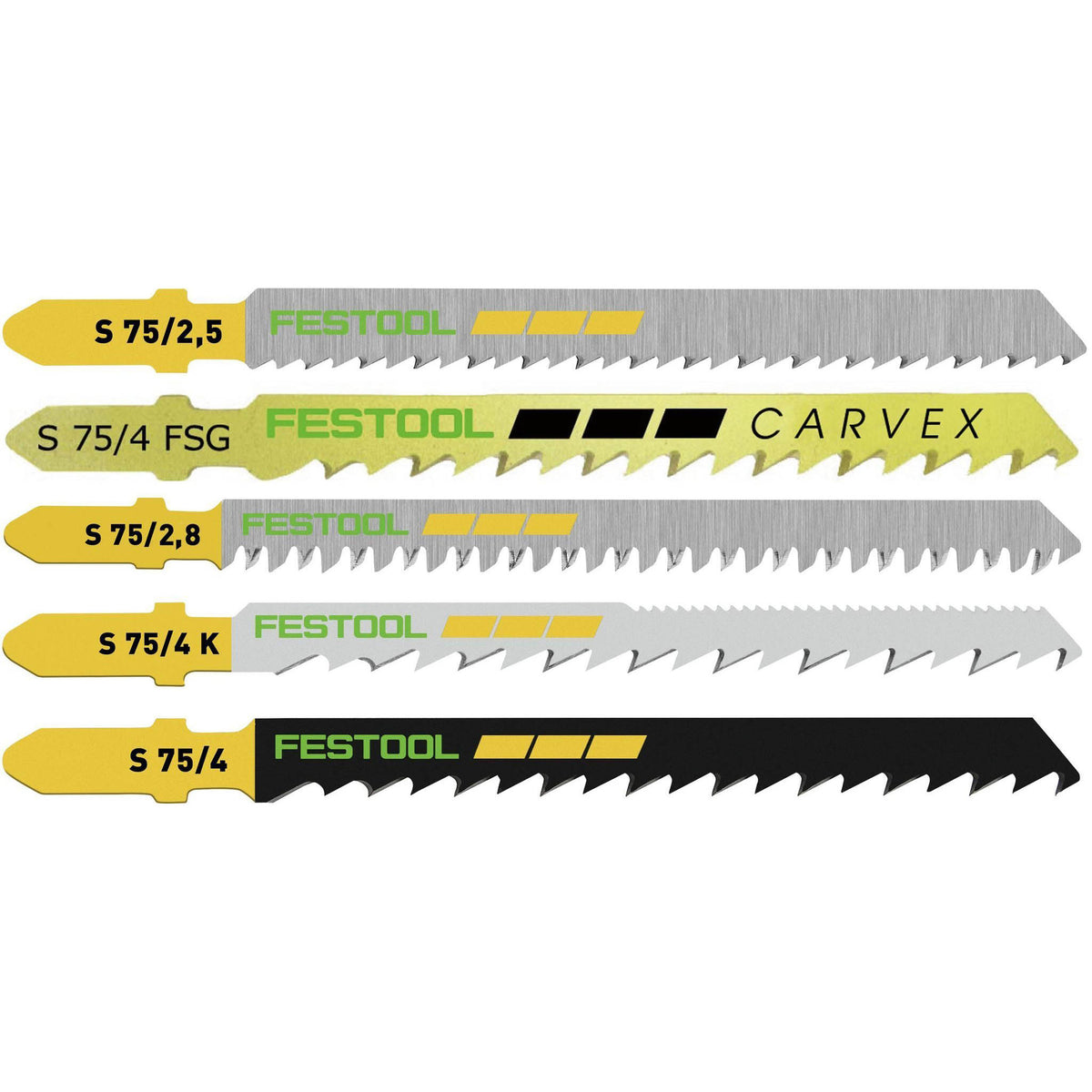 Festool Jigsaw Blade Set STS-Sort/25 W