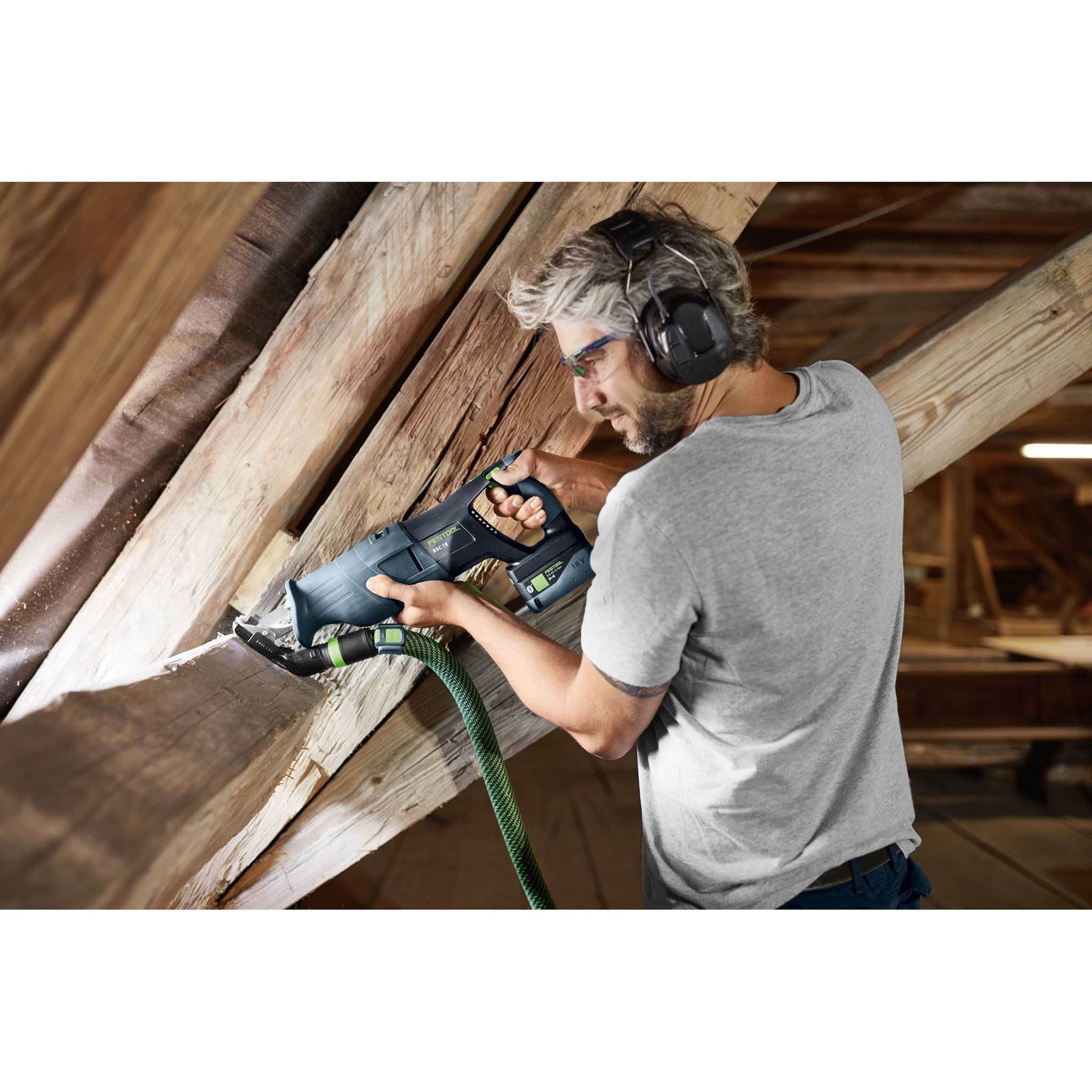 Festool Cordless Reciprocating Saw RSC 18 EB-Basic