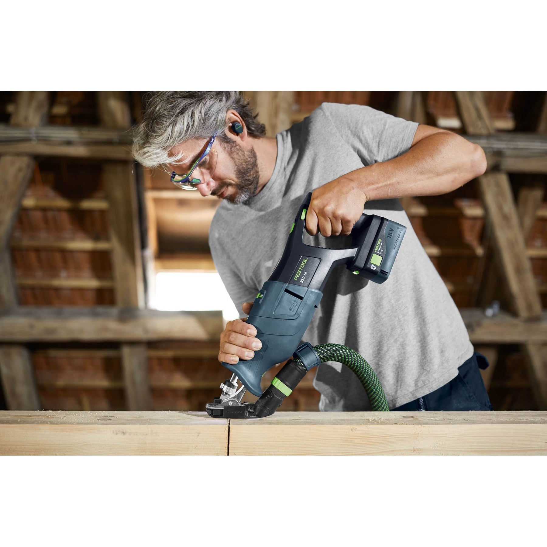 Festool Cordless Reciprocating Saw RSC 18 EB-Basic