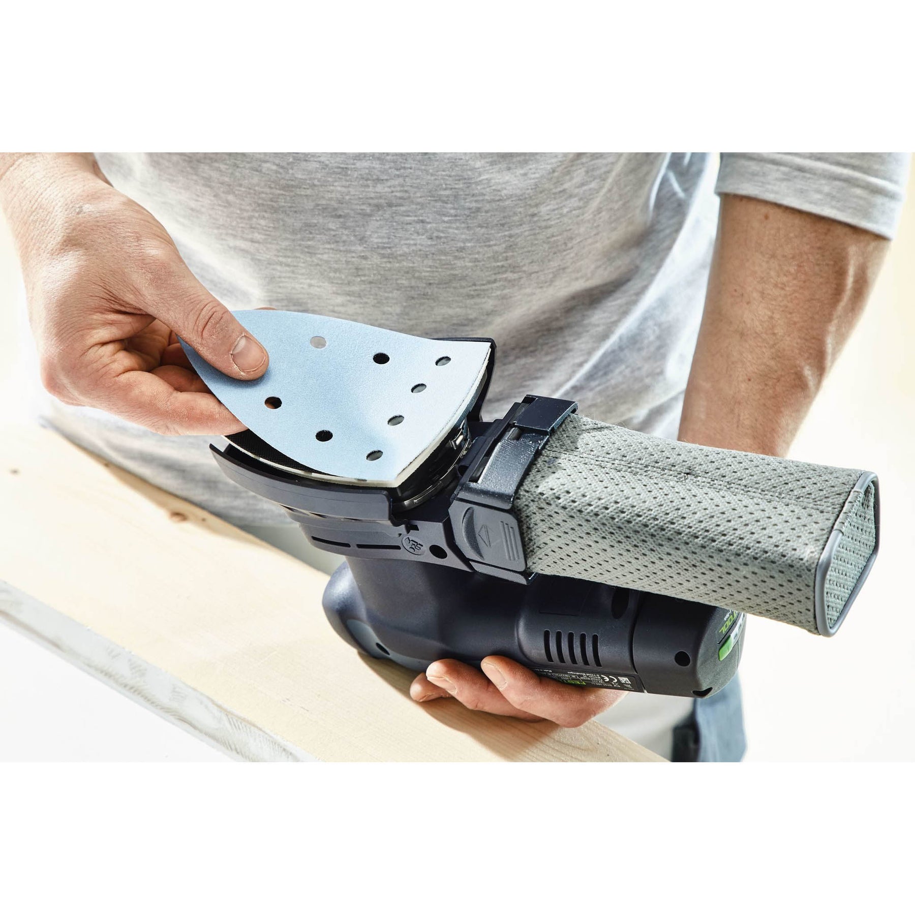 Festool Cordless Delta Sander DTSC 400-Basic