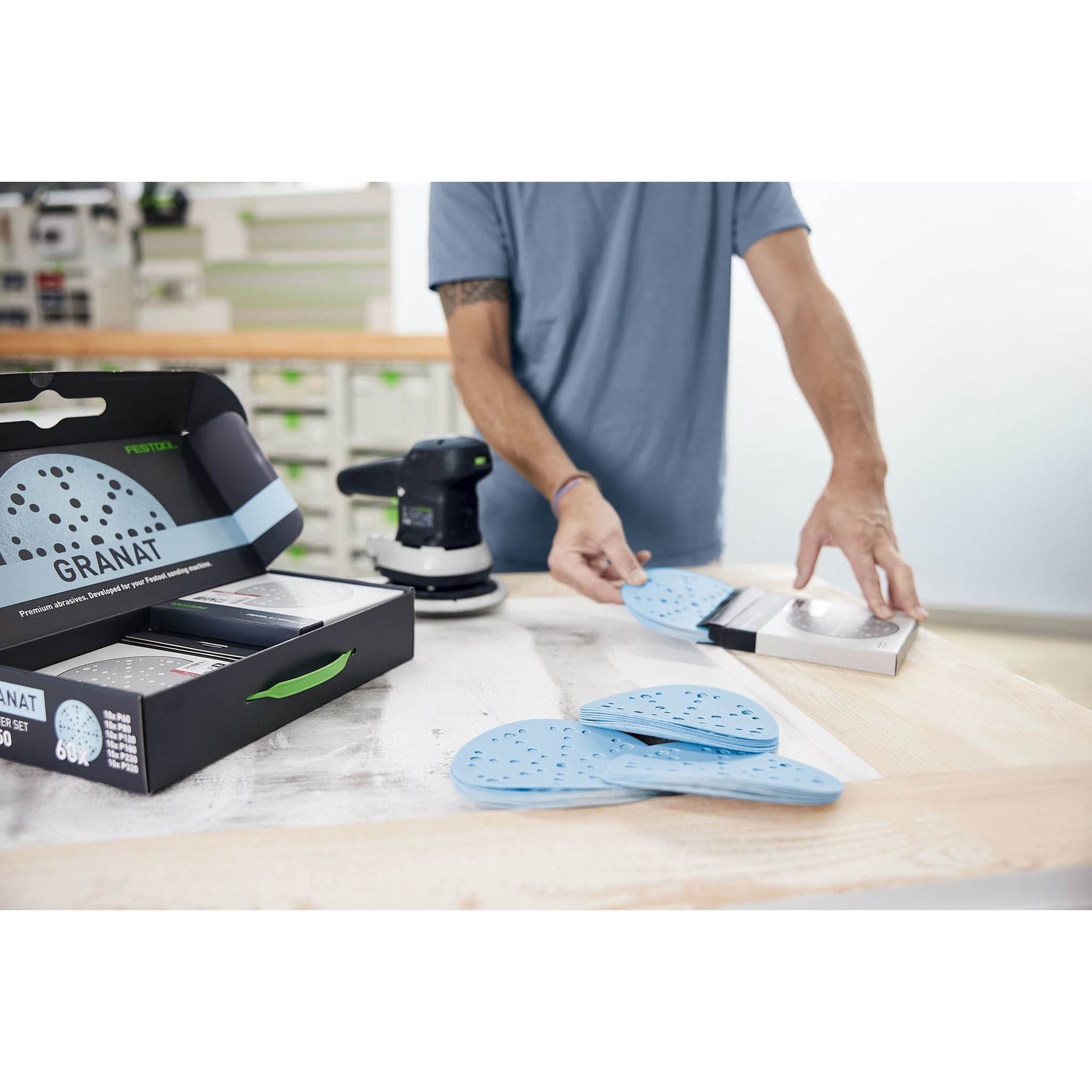 Festool Grit Abrasives Granat D150 GR-Set