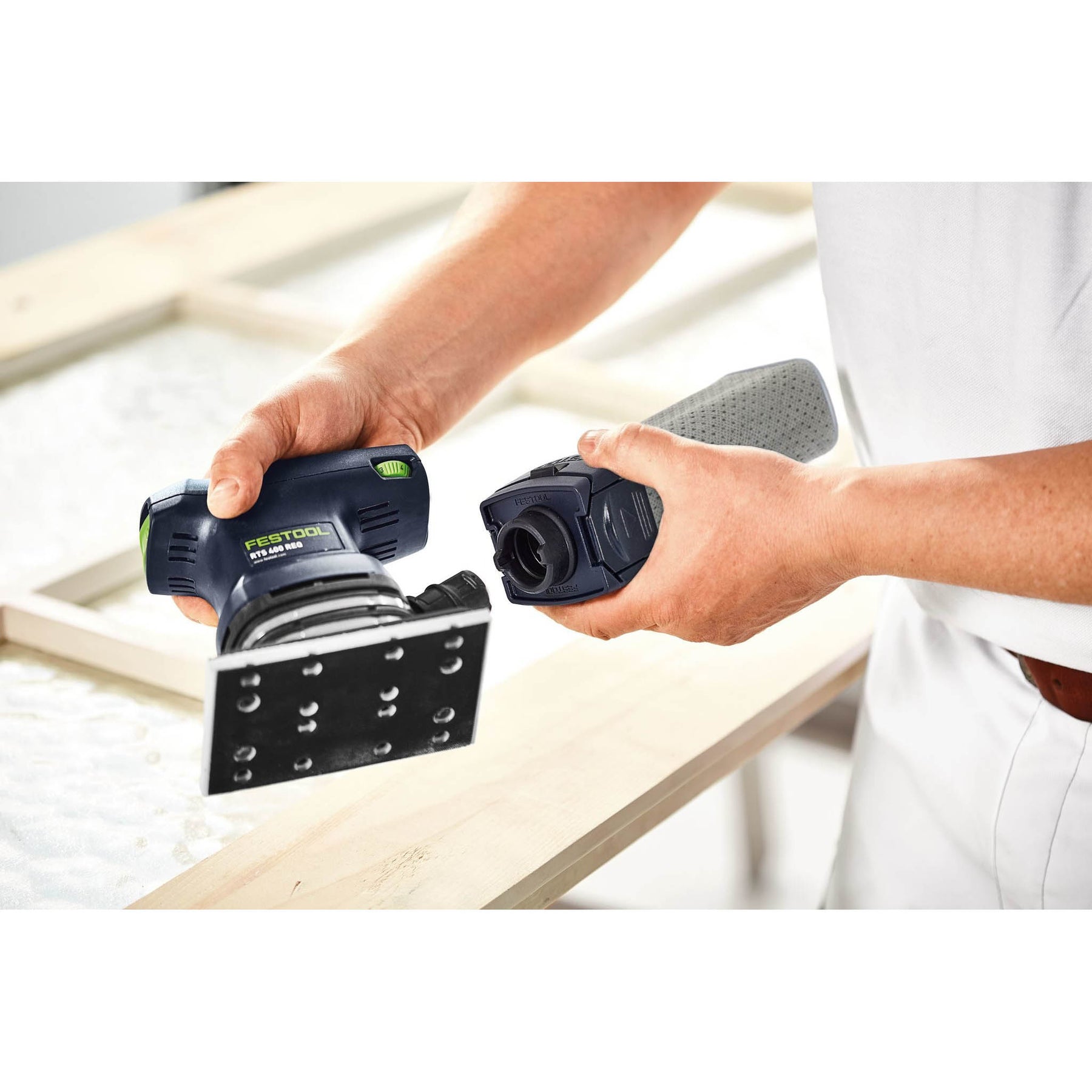 Festool Cordless Orbital Sander RTSC 400-Basic