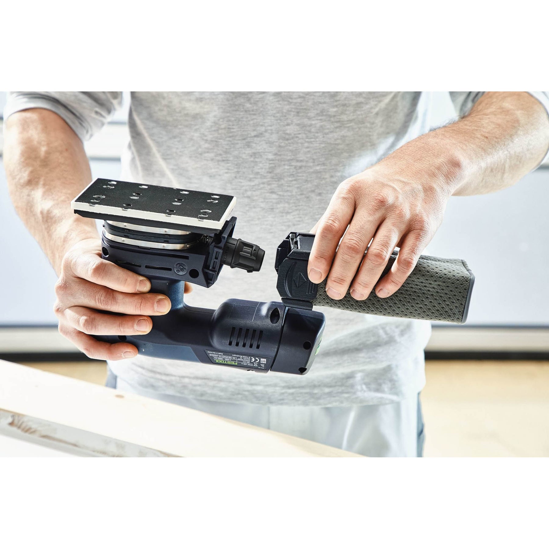 Festool Cordless Orbital Sander RTSC 400-Basic
