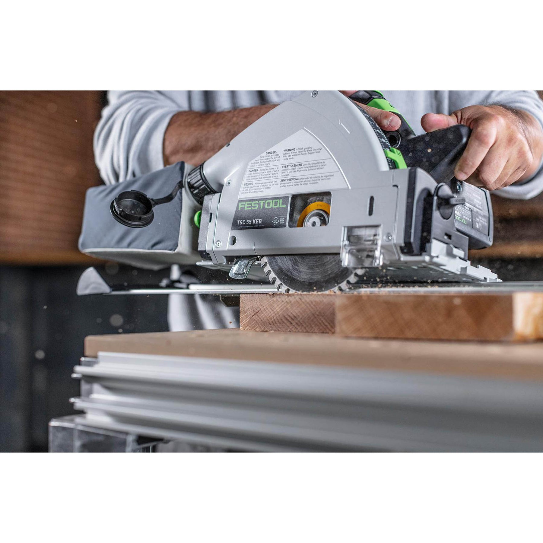 Festool Cordless Track Saw TSC 55 5,0 KEBI-F-Plus