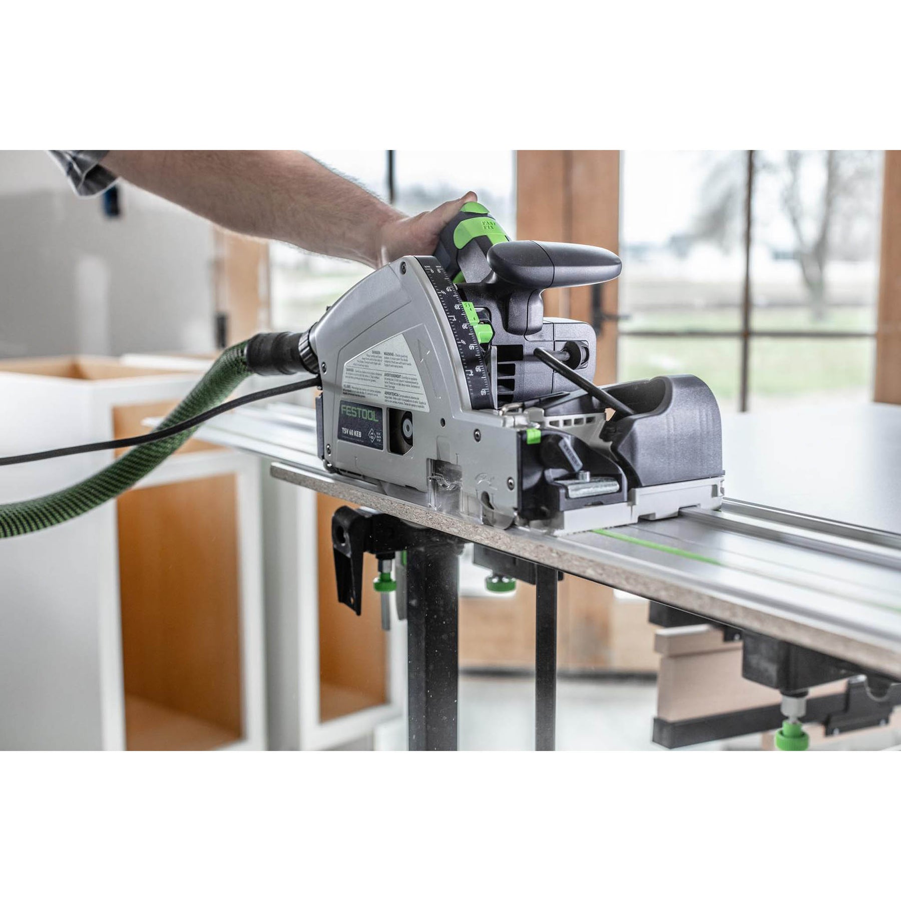 Festool Plunge-Cut Saw with Scoring Function TSV 60 KEB-F-Plus