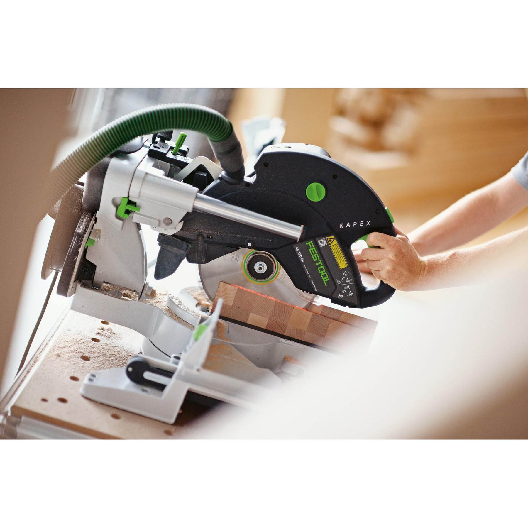 Festool Sliding Compound Miter Saw KAPEX KS 120 REB