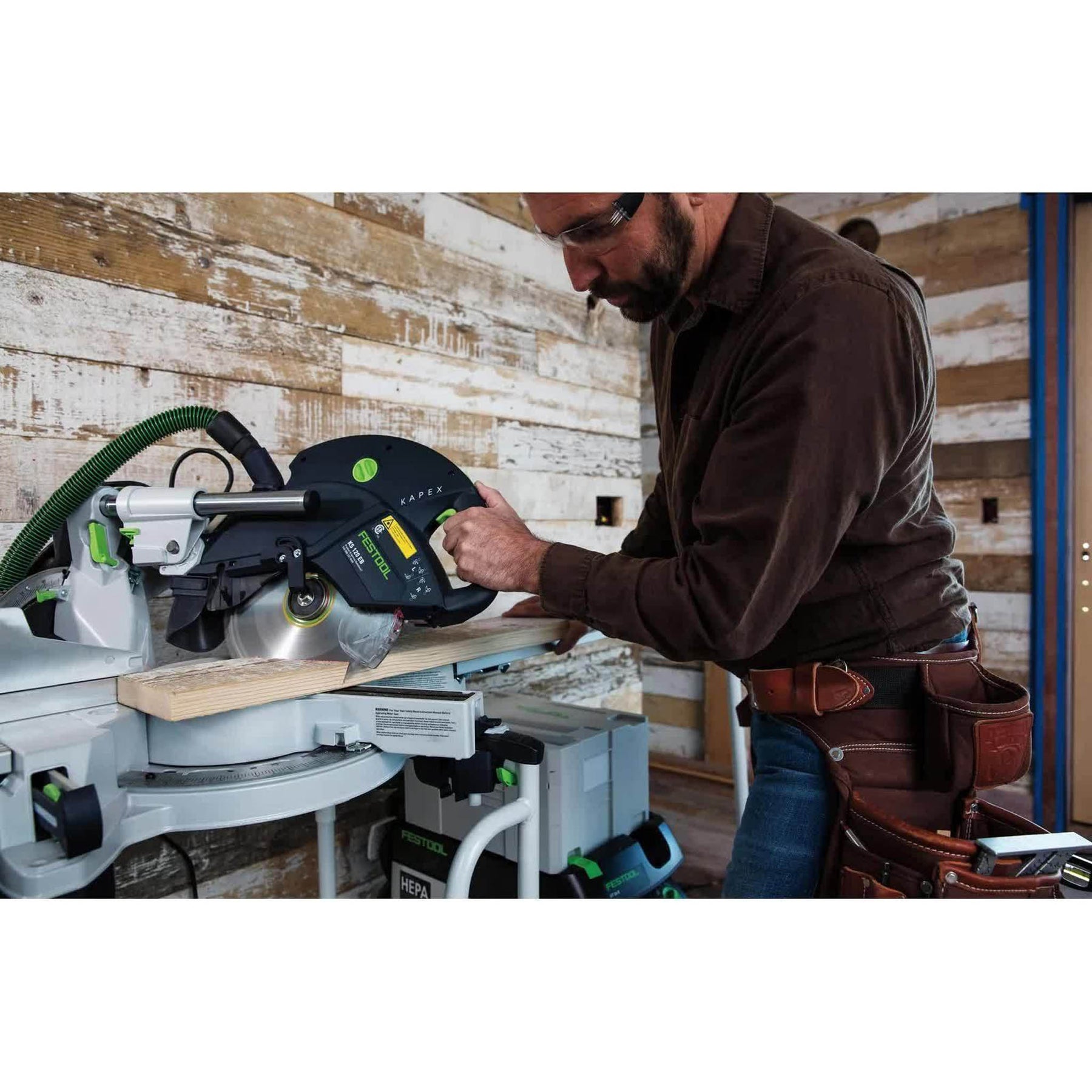 Festool Sliding Compound Miter Saw KAPEX KS 120 REB