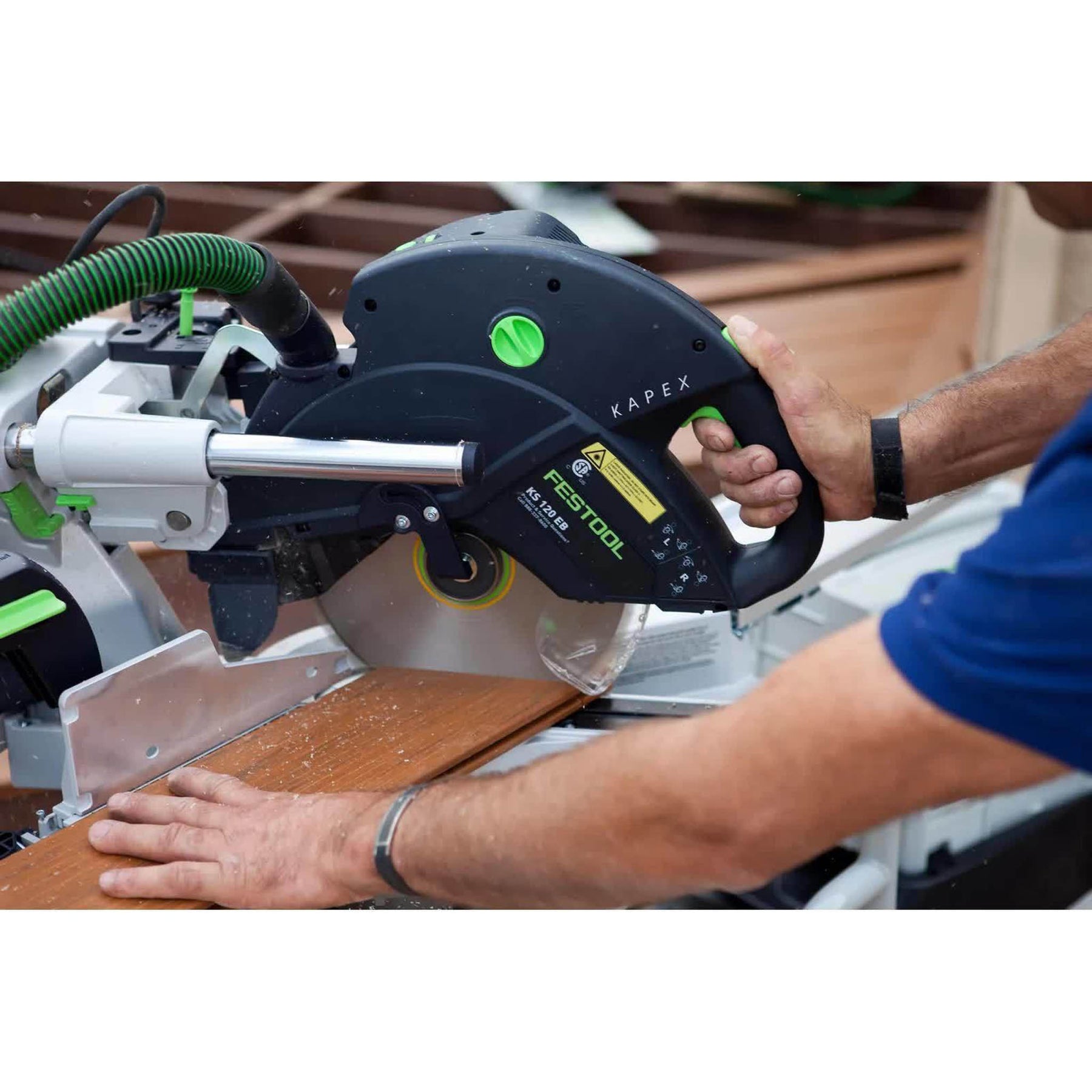 Festool Sliding Compound Miter Saw KAPEX KS 120 REB