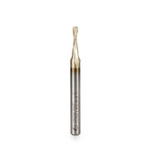 #option_HSS1630-Z - Double Flute Spiral 1/8 Dia x 3/8 x 1/4 Inch Shank Up-Cut ZrN Coated