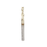#option_HSS1655-Z - Double Flute Spiral 1/4 Dia x 1 x 1/4 Inch Shank Down-Cut ZrN Coated