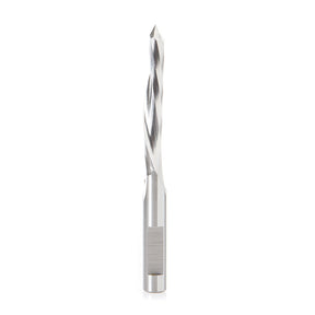 Amana Tool High Speed Steel (HSS) Single Flute Down-Cut Metal Clad Door Bits for Door Machines
