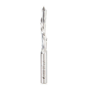 Amana Tool High Speed Steel (HSS) Single Flute Down-Cut Metal Clad Door Bits for Door Machines