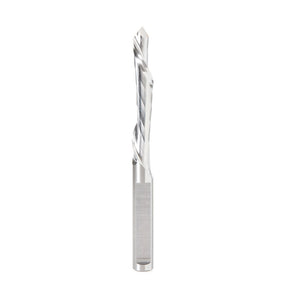 Amana Tool High Speed Steel (HSS) Single Flute Down-Cut Metal Clad Door Bits for Door Machines