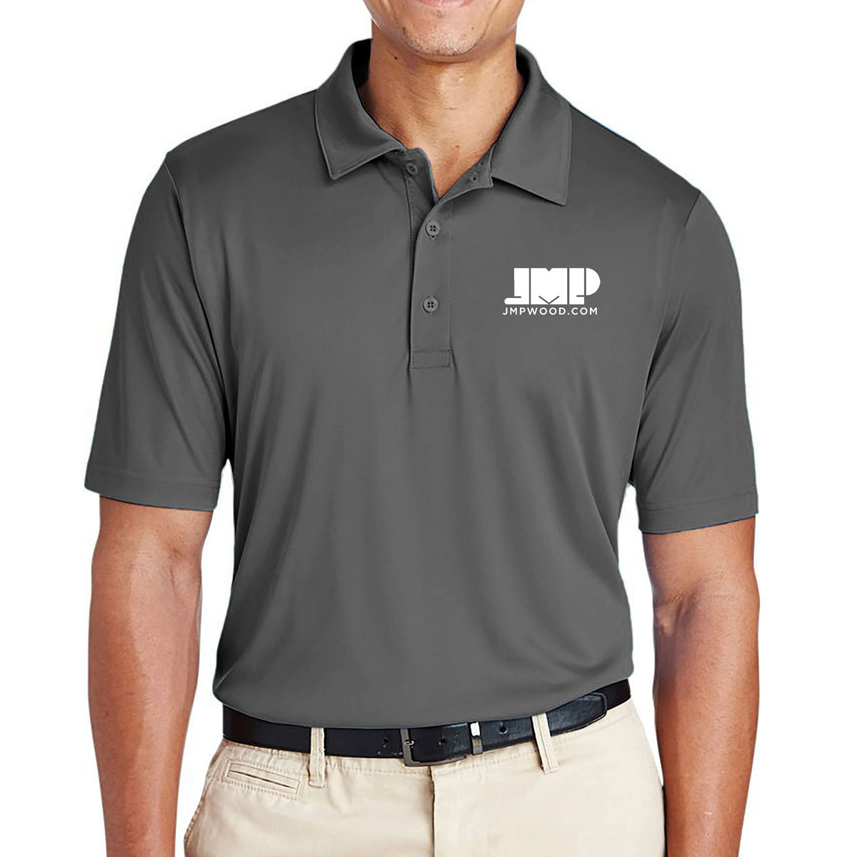 JMP Wood Performance Polo Shirt