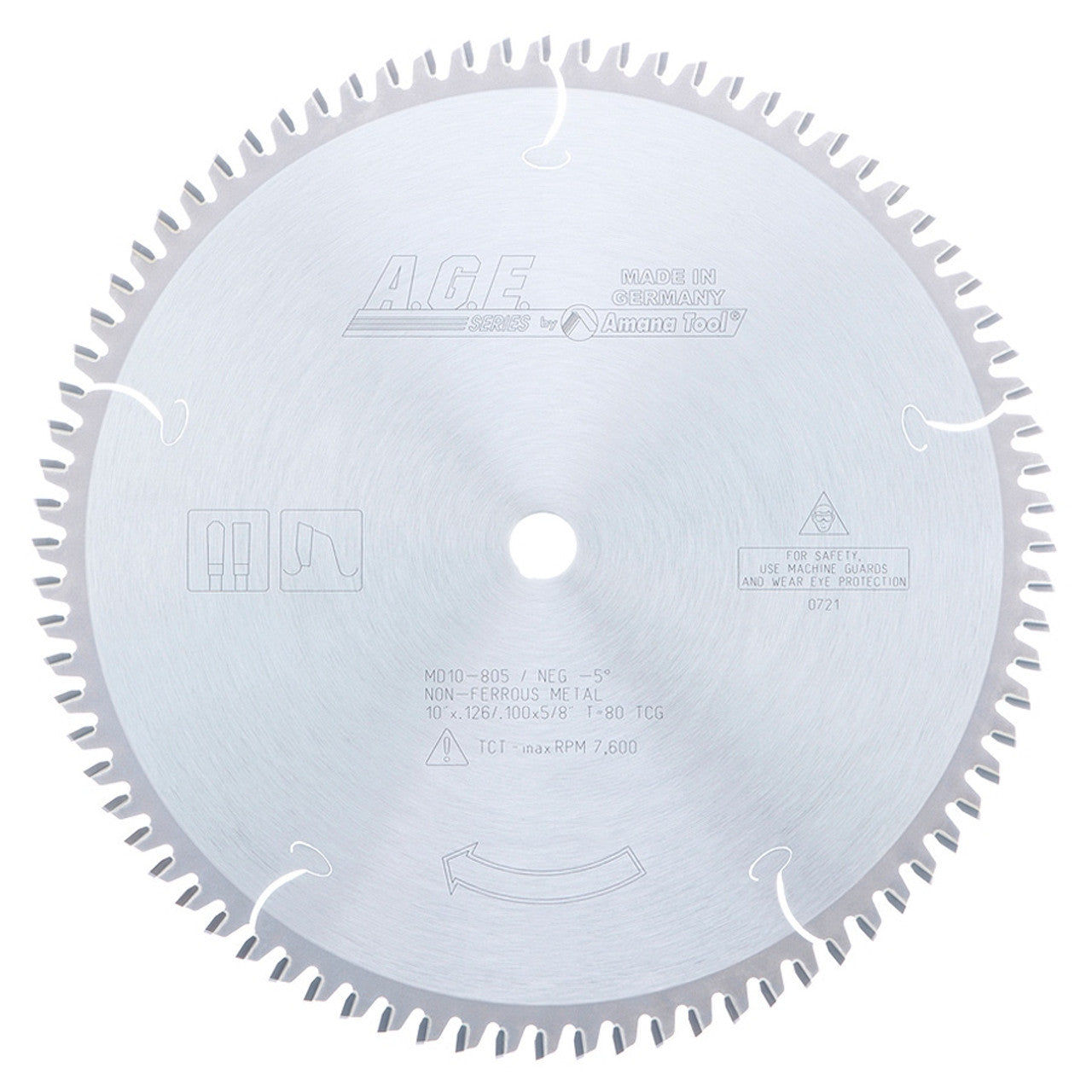 A.G.E. Non-Ferrous Metal Cutting Circular Saw Blades for Aluminum