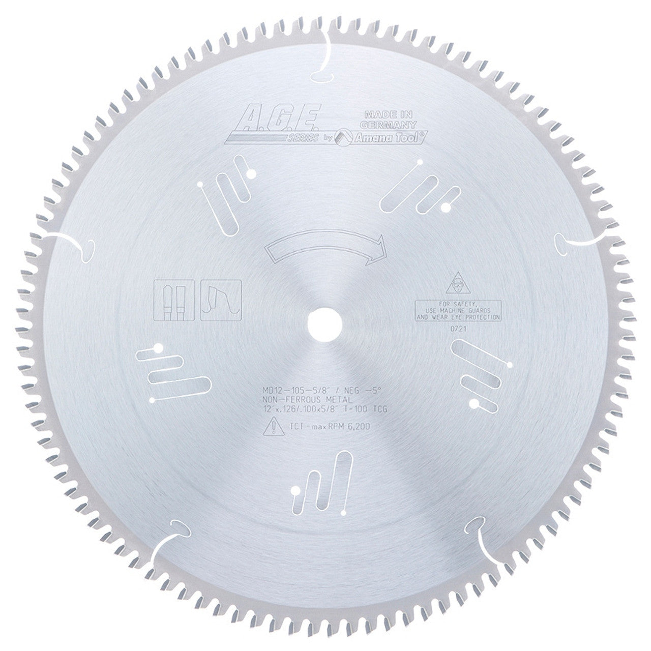 A.G.E. Non-Ferrous Metal Cutting Circular Saw Blades for Aluminum