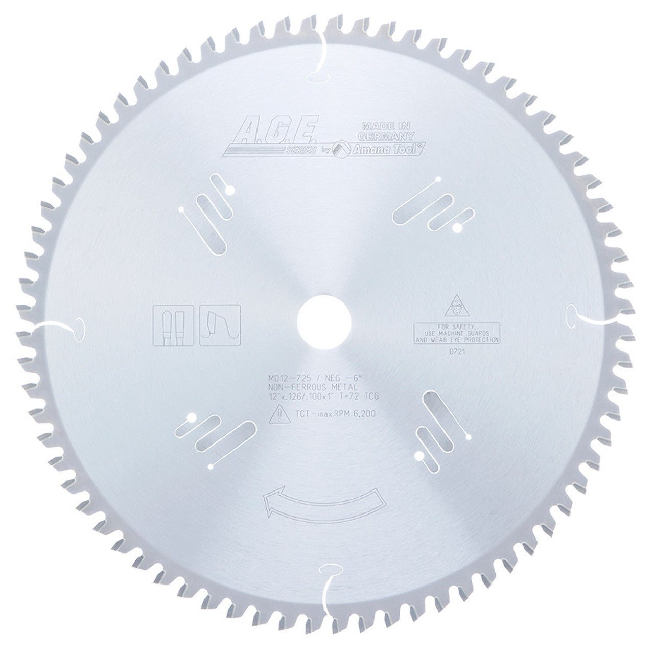 A.G.E. Non-Ferrous Metal Cutting Circular Saw Blades for Aluminum