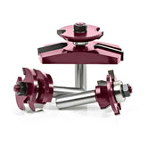 #option_MD508 3-Piece Shaker - 1/2 Inch Shank w Ball Bearing Set w Back Cutter for 3/4 - 7/8 Material