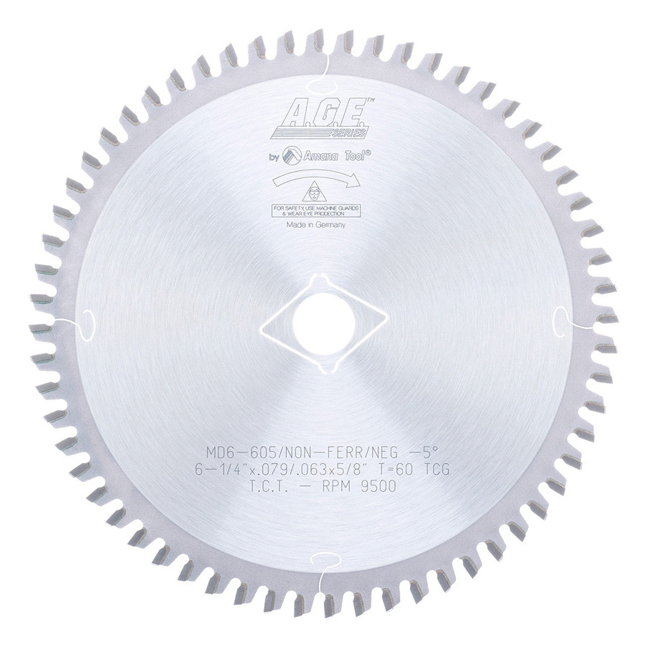 A.G.E. Non-Ferrous Metal Cutting Circular Saw Blades for Aluminum