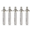 #option_MR0108-5 5 Pack Miniature Chamfer 45 Deg x 9/16 Dia x 1/4 x 1/4 Inch Shank w Mini 3/16 Dia Lower Ball Bearing