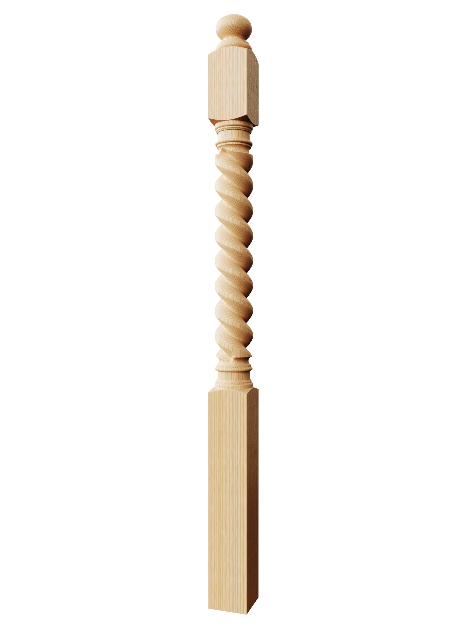 Napoleon Post to Post Newel (Barley Twist)