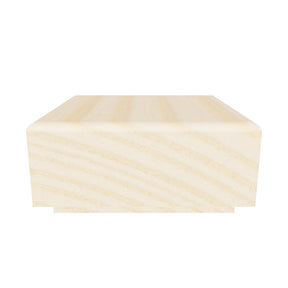 Newel Post Cap X - Flat Cap