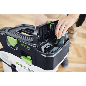 Festool Cordless Mobile Dust Extractor CLEANTEC CTC MIDI I HEPA-Basic