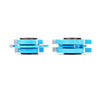 #option_SC556 2-Piece Tongue & Groove Cabinet Door 3-3/8 Dia x 1-1/8 x 1 & 1-1/4 Bore Set for 5/8 to 1 to 1-1/8 Material