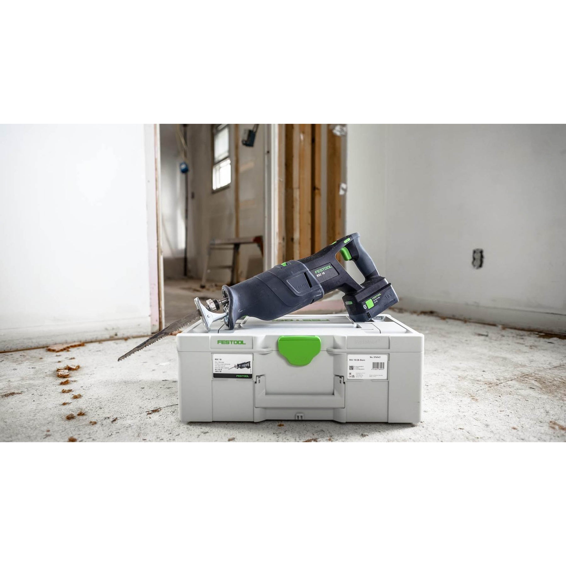 Festool Cordless Reciprocating Saw RSC 18 EB-Basic